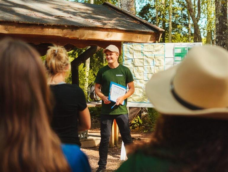 Briefing voor The Canoe Trip