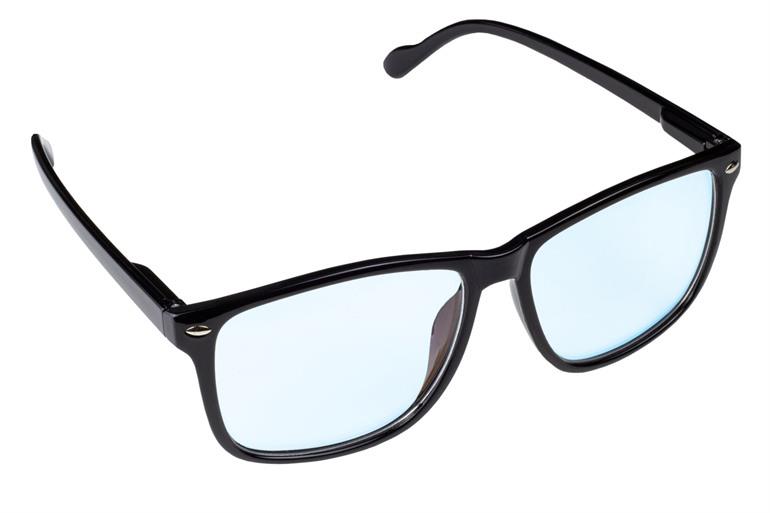 Bril met blauwlichtfilter