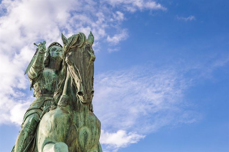Bronzen standbeeld van Jeanne d’Arc, Orléans