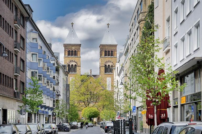 Brüsseler Platz in het Belgische Viertel, Keulen