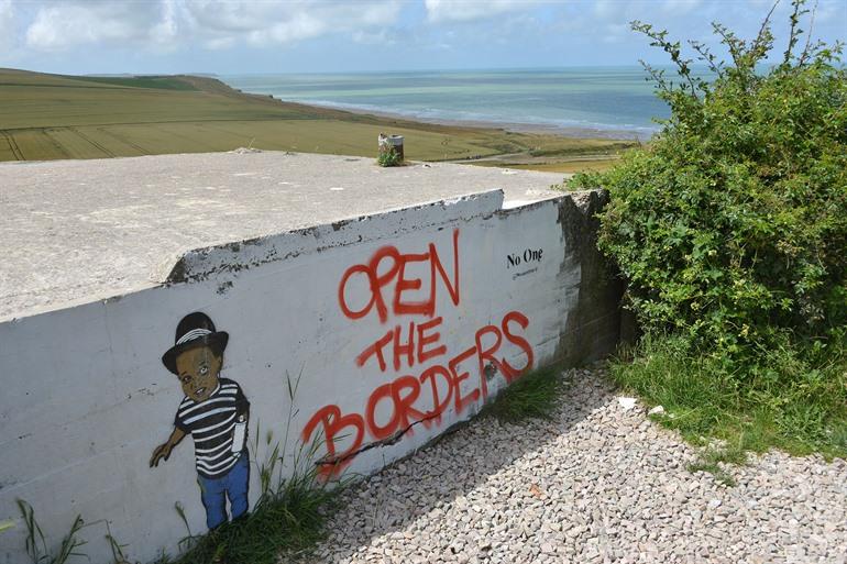 Bunkers bij Cap Blanc-Nez