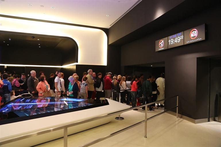 Burj Khalifa, wachtrijen overslaan