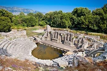 Butrint amfitheater, Albanië