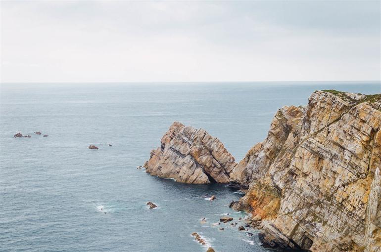 Cabo de Peñas, Costa Verde, Noord-Spanje