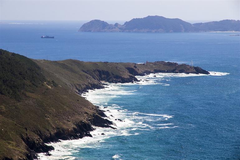 Cabo Home bij O Hío, Galicië