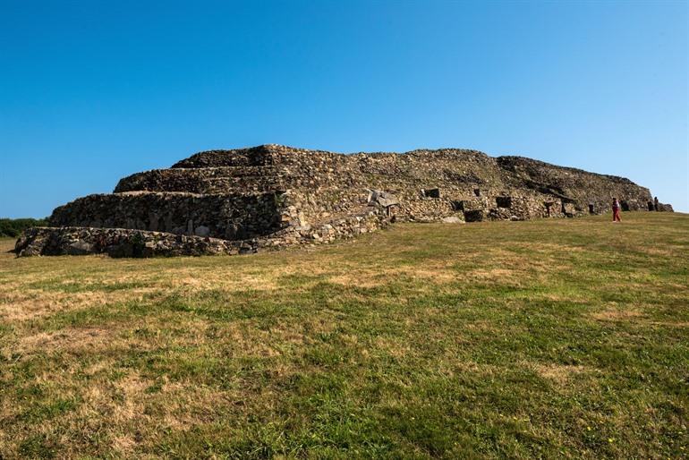Cairn van Barnenez, Finistère, Bretagne