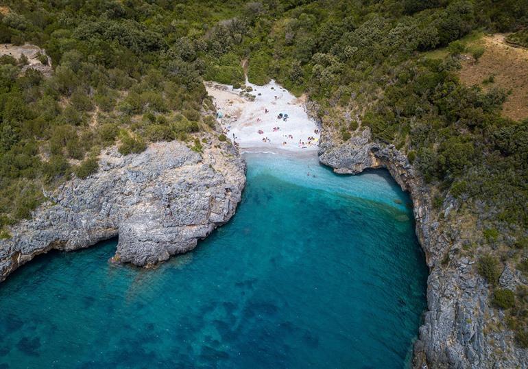 Cala Bianca, Parco Nazionale del Cilento