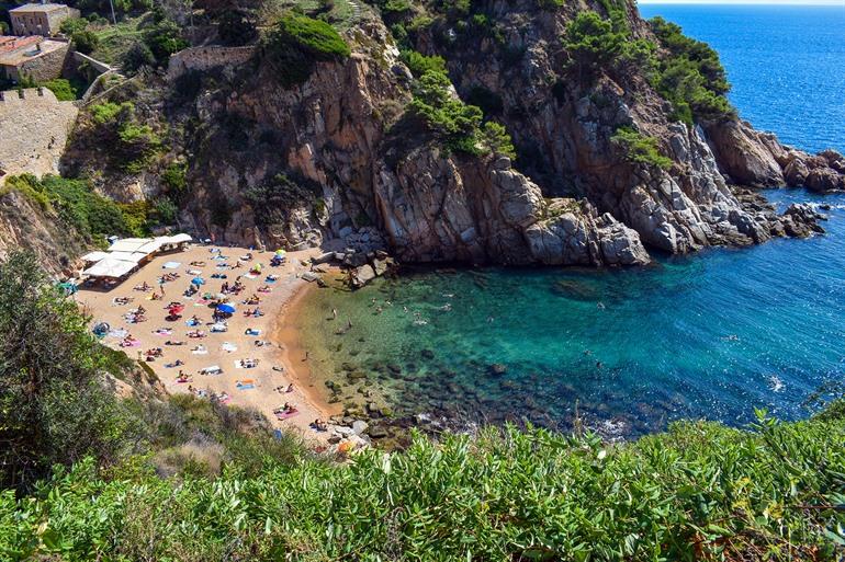 Cala es Codolar, Tossa de Mar