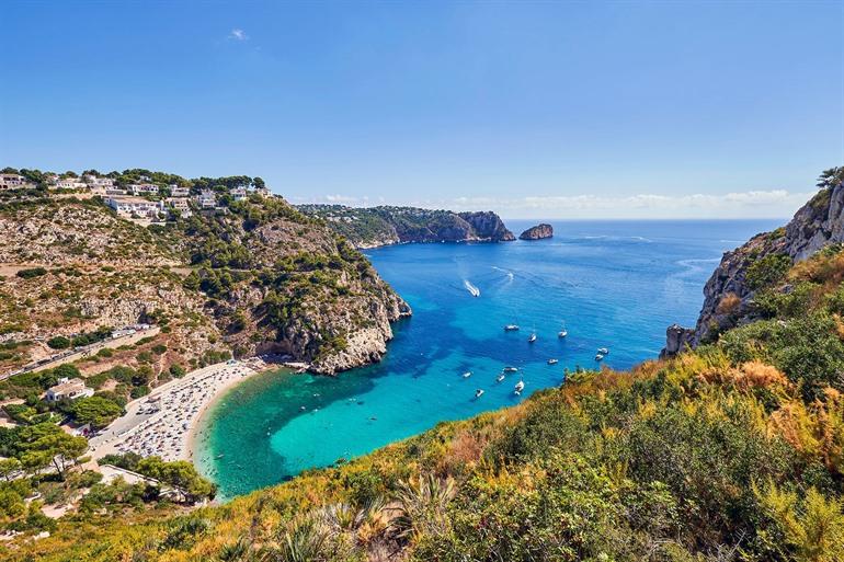 Cala Granadella in Jávea, Costa Blanca