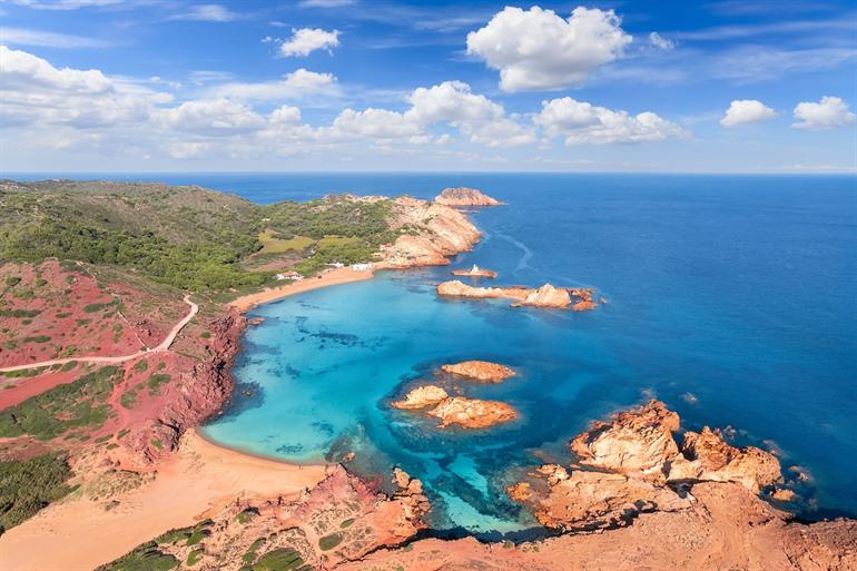 Cala Pregonda in Menorca