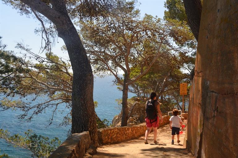 Camino de Ronda in de buurt van Calella de Palafrugell
