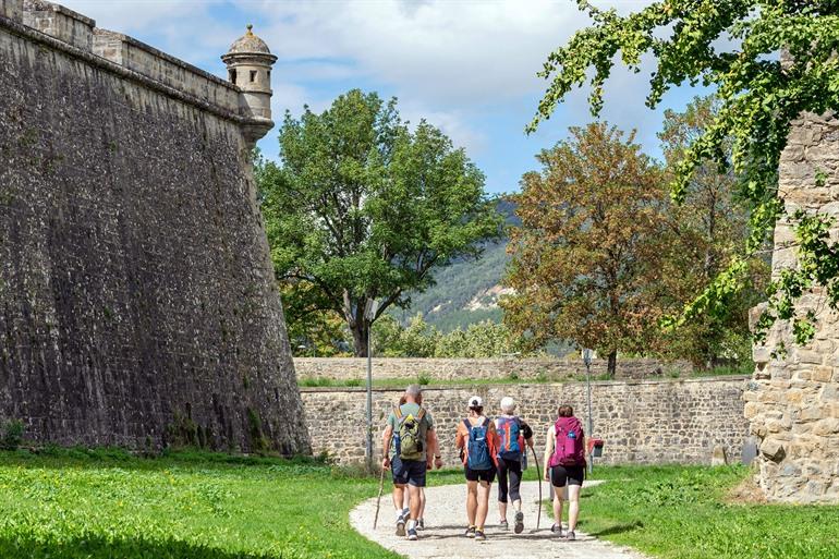 Camino De Santiago doorheen Pamplona, Noord-Spanje