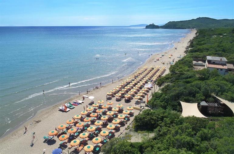 Camping Village Santapomata aan de Toscaanse kust