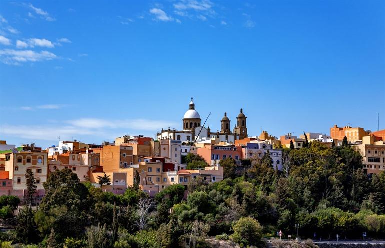 Canarische heuvelstad Agüimes, Gran Canaria