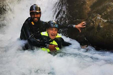 Canyoning bij Bagni di Lucca