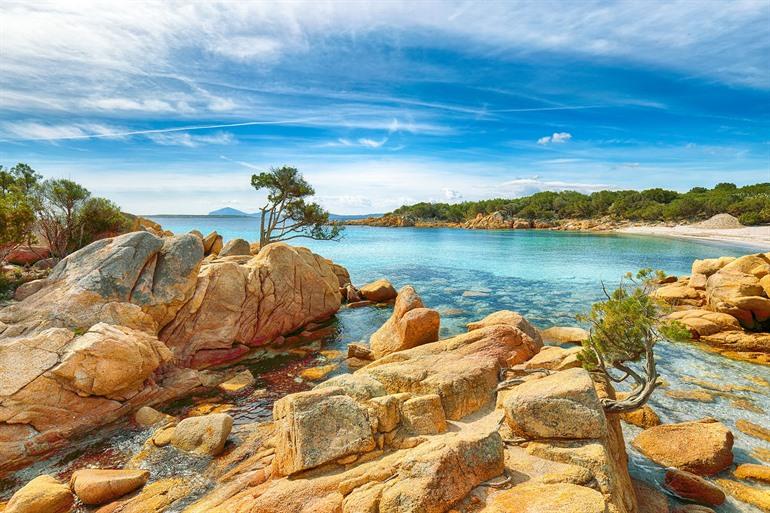 Capriccioli Beach, Sardinië