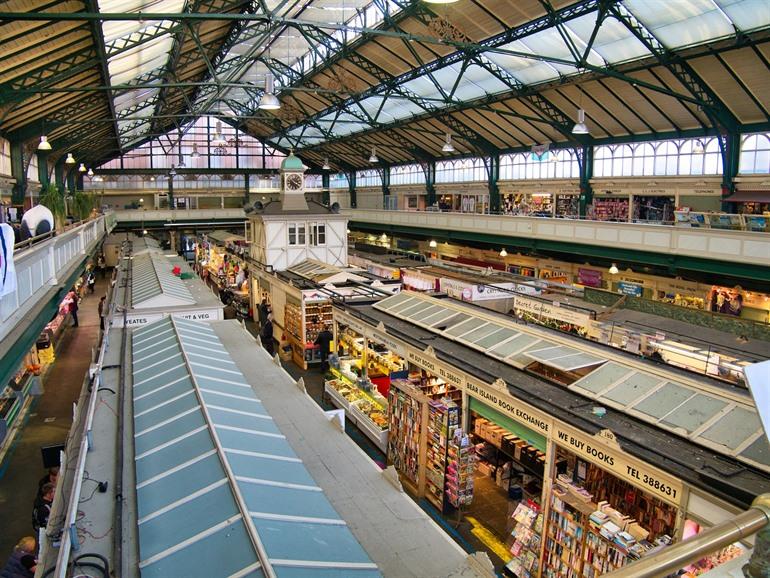 Cardiff Central Market, Wales 
