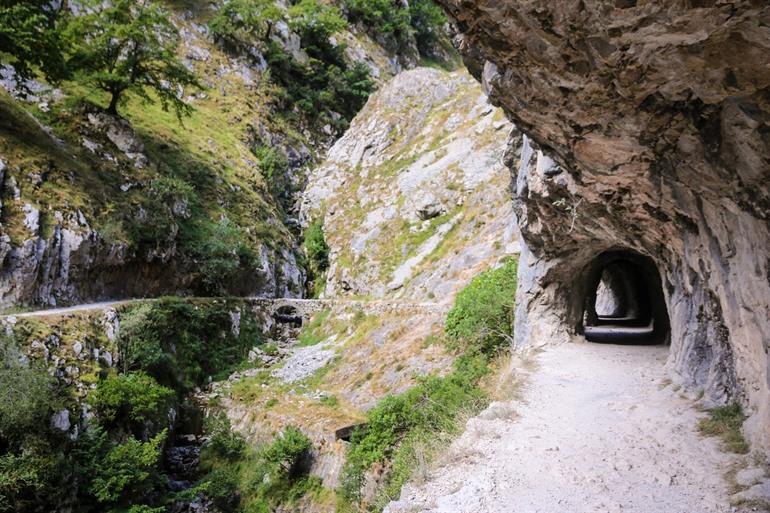 Cares Trail in Los Picos de Europa, Noord-Spanje