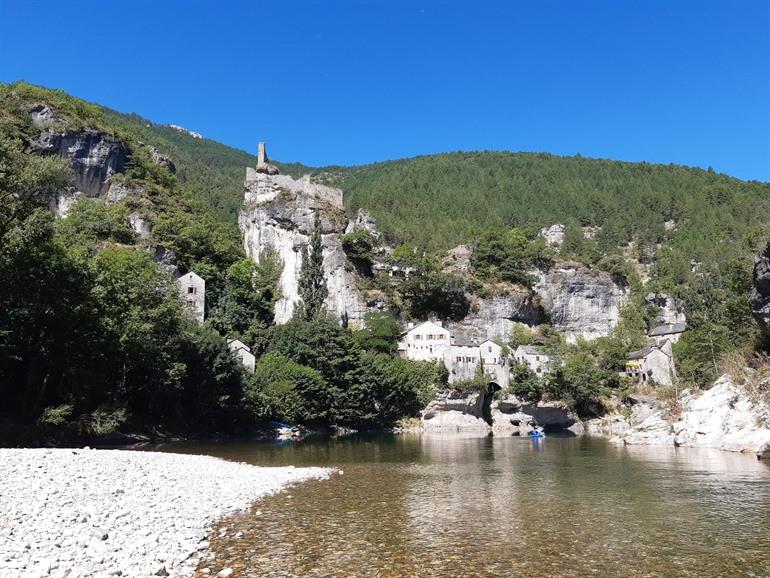 Castelbouc in Cevennes nationaal park