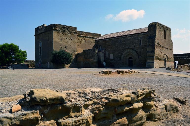 Castell Templer de Gardeny in Lleida, Catalonië