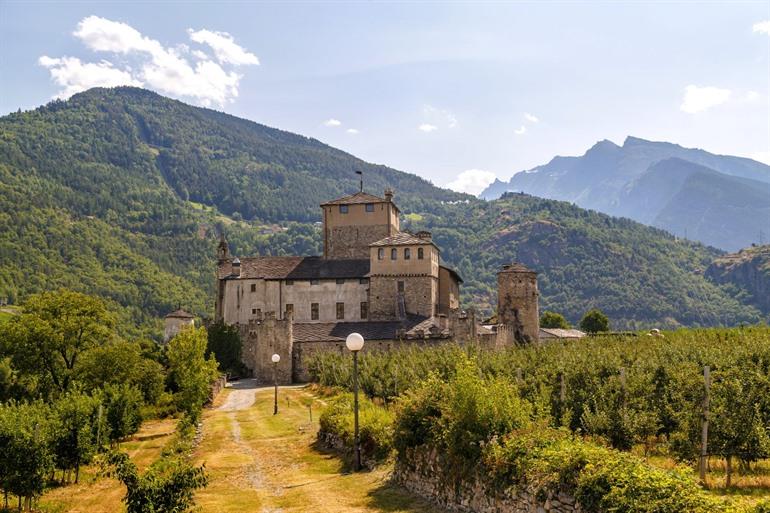 Castello Sarriod de La Tour bezoeken, Aosta Vallei