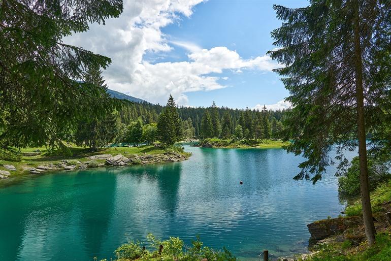 Caumasee in Zwitserland