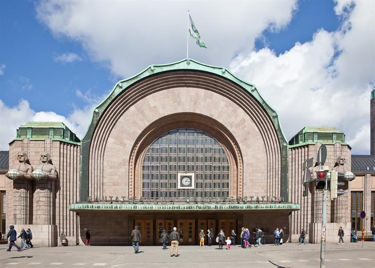 Centraal Station van Helsinki, Finland