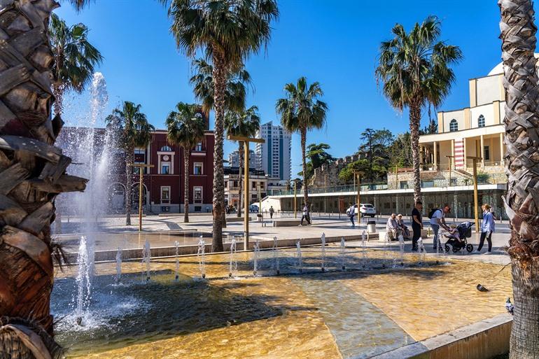 Centrale plein van Durrës