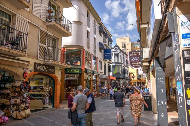 Centrum van Benidorm