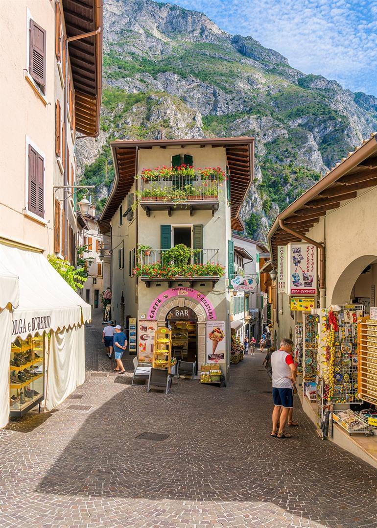 Centrum van Limone sul Garda