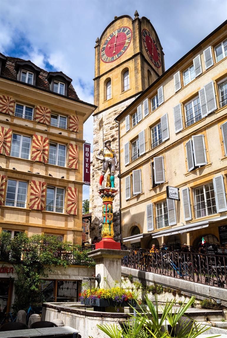 Centrum van Neuchâtel