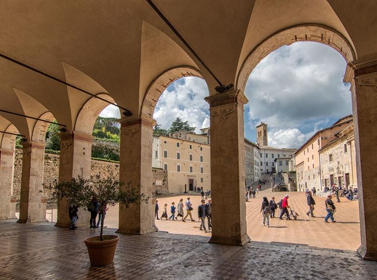 Centrum van Spoleto