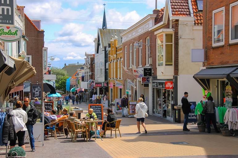 Centrum van Zandvoort, Nederland