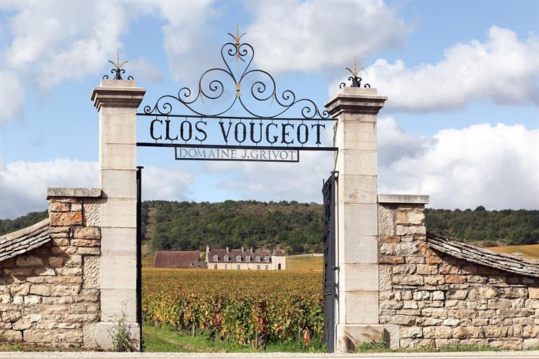 Château du Clos de Vougeot in de Bourgogne
