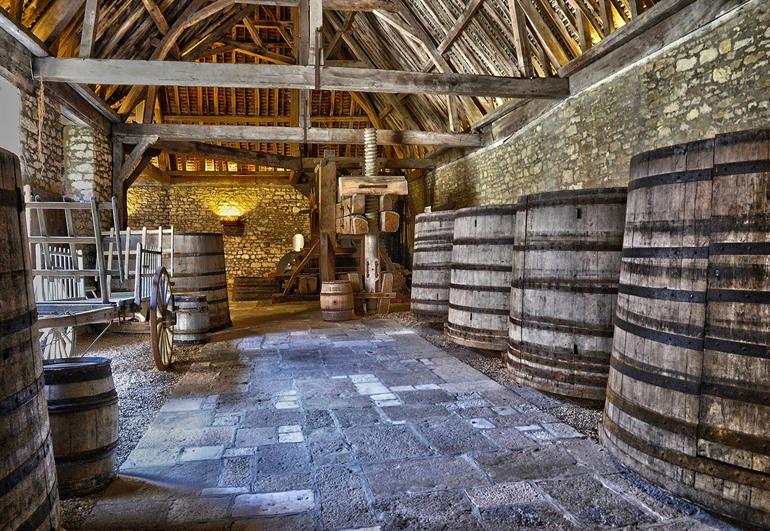 Château du Clos de Vougeot in de Bourgogne
