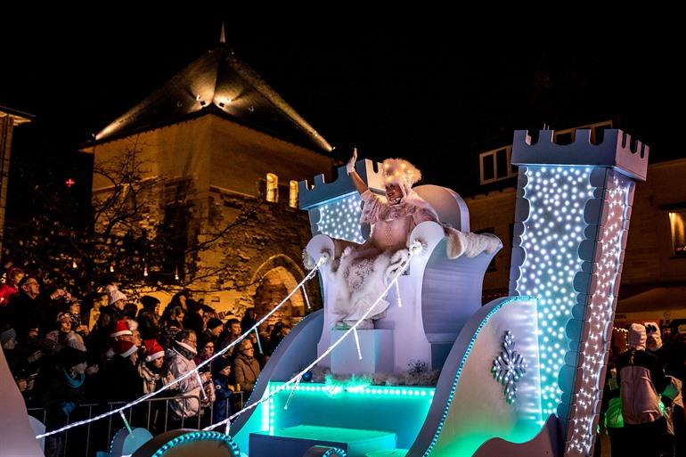Christmas Parade in Valkenburg bewonderen