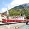 Chur, beginpunt van de Bernina Express treinroute