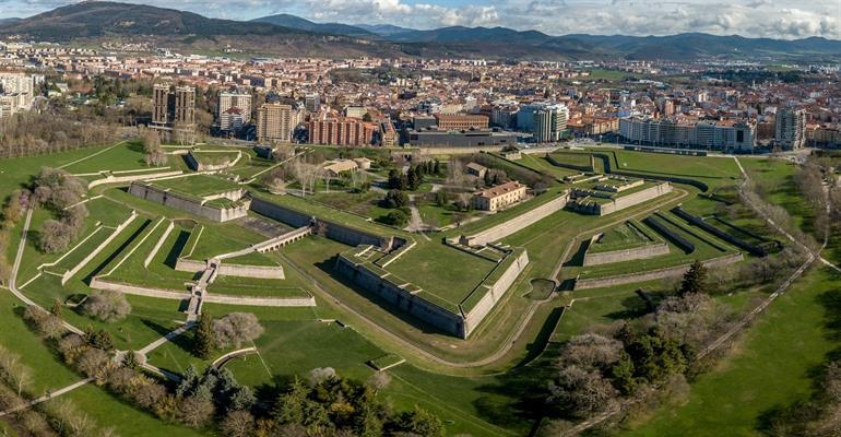 Citadel van Pamplona, Spanje