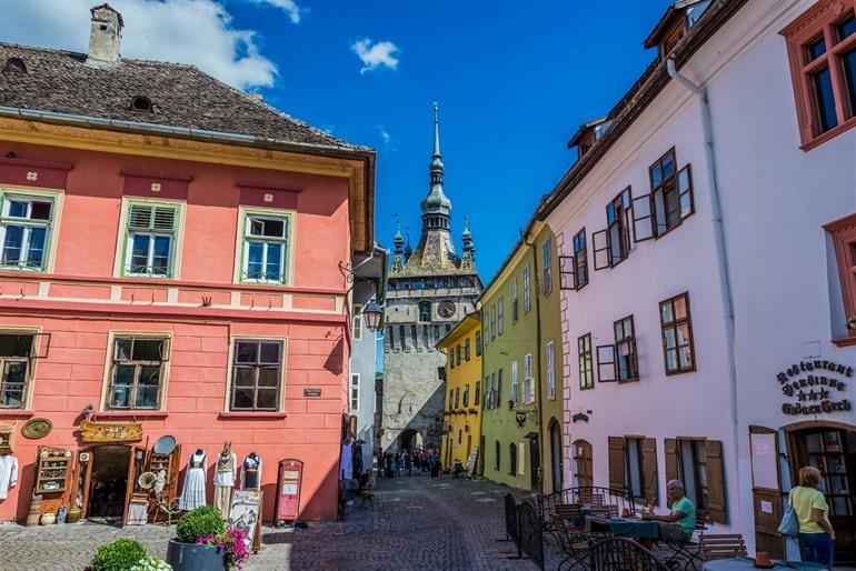 Citadelplein Sighişoara 