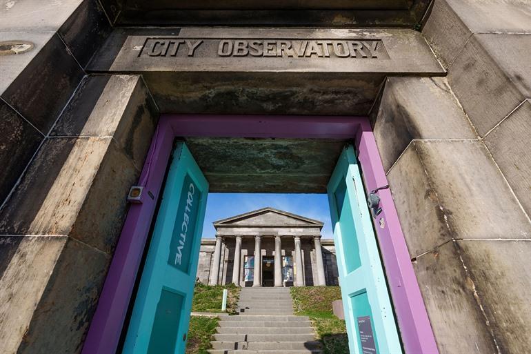 City Observatory op Calton Hill, Edinburgh