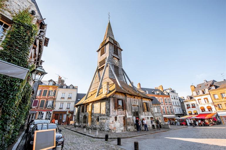 Clocher de l'église Sainte-Catherine in Honfleur