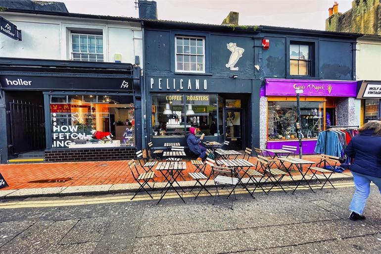 Coffeeshop Pelicano in Brighton