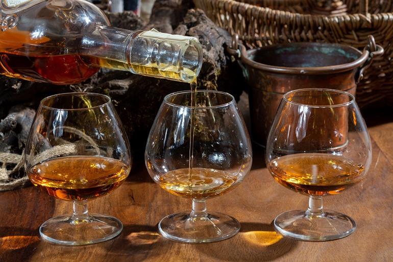 Cognac proeven 