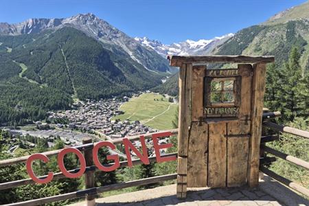 Fietsen in Cogne: E-mountainbikeroute. Info + Kaartje