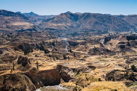 Colca Canyon in Peru