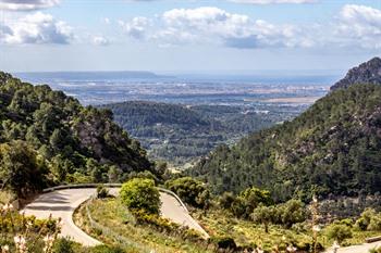 Coll de Sóller, een van de bekendste fietsbeklimmingen van Mallorca