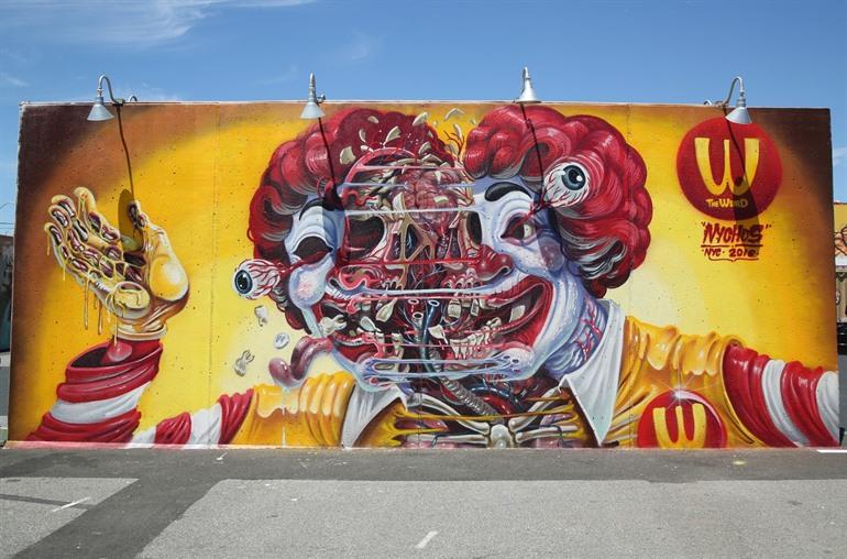 Coney Art Walls, Coney Island in New York 