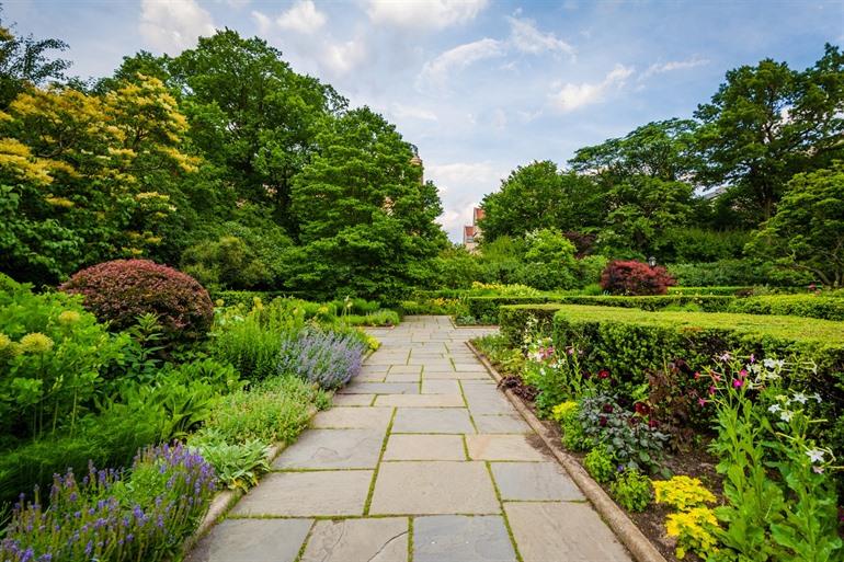 Conservatory Garden in Central Park, New York 