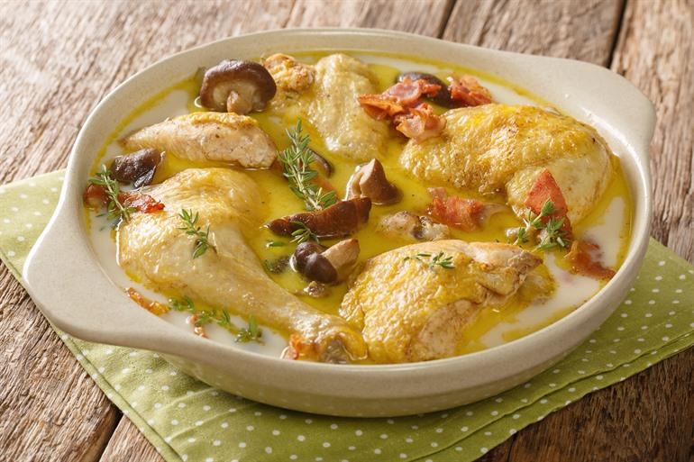 Coq au Riesling, Elzas 