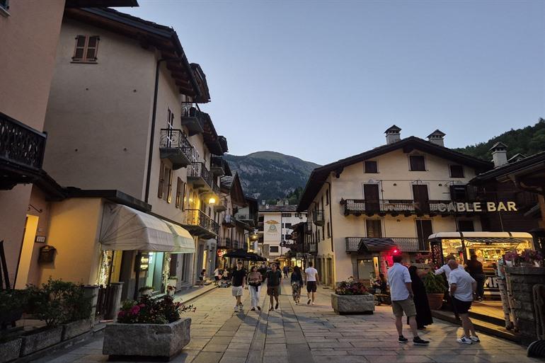 Courmayeur in Aosta Vallei